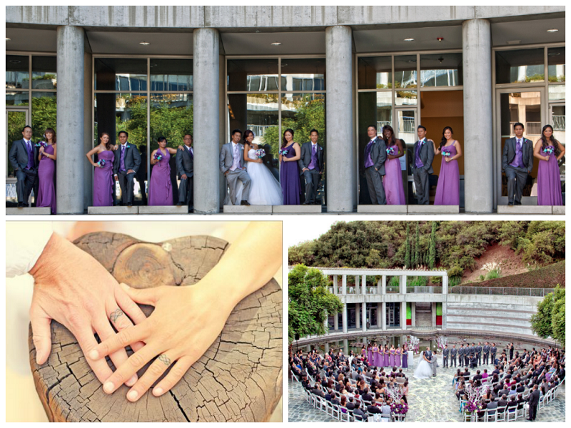 Tattoo Rings and Outdoor Courtyard in Santa Monica