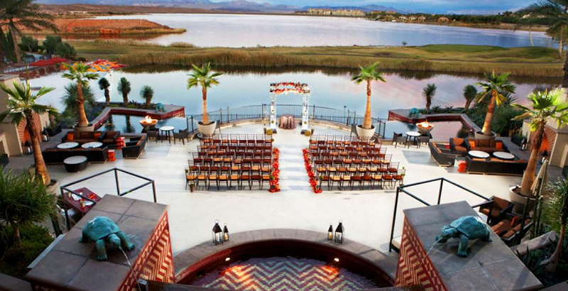 Wedding Ceremony on Lake Las Vegas