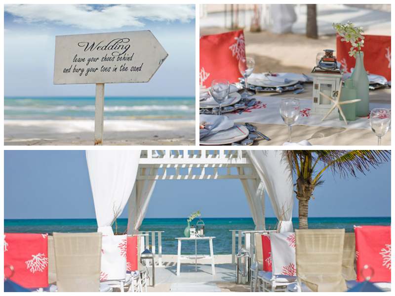 Beach Wedding Ceremony & Reception in the Riviera Maya