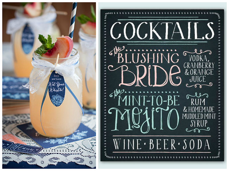 2014 Summer Wedding Trends: Signature Cocktail