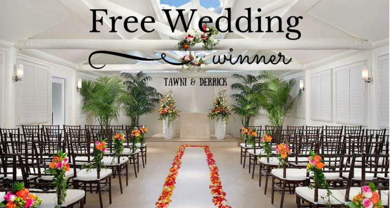 Highlighting Winners of Free Las Vegas Wedding: Tawni & Derrick