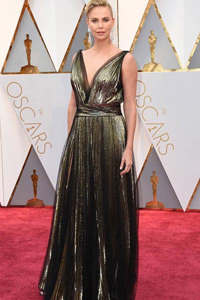 Charlize Theron in Dior | Oscars | Wedding Fashion