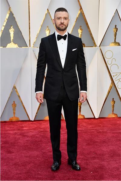Justin Timberlake in Tom Ford | Oscars | Wedding Fashion