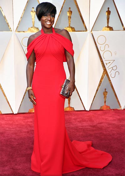 Viola Davis in Armani Privé | Oscars | Wedding Fashion