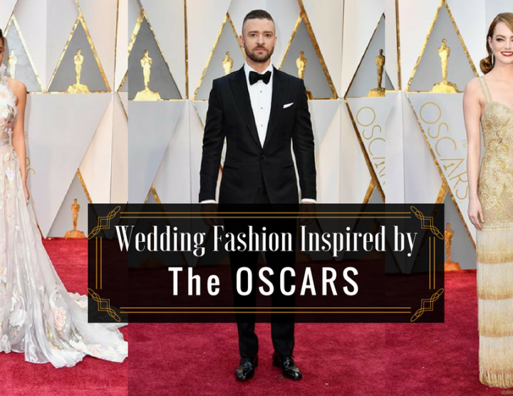 Wedding Fashion Inspired by the Academy Awards’ Red Carpet