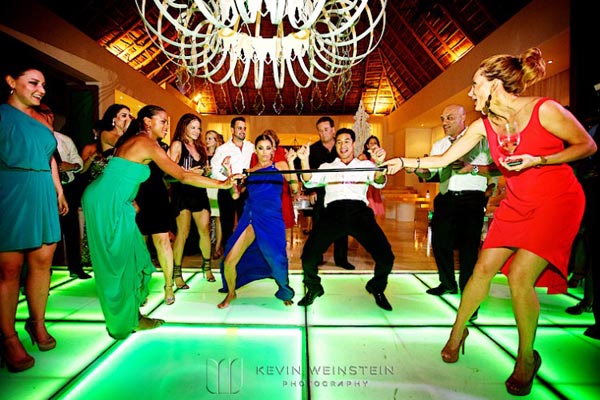 Celebrity Wedding Photos and Ideas: Mario Lopez Reception Dance Party