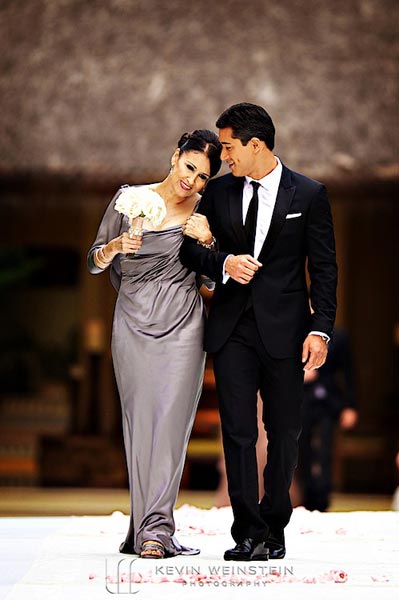 Celebrity Wedding Photos and Ideas: Mario Lopez John Varvatos Tuxedo